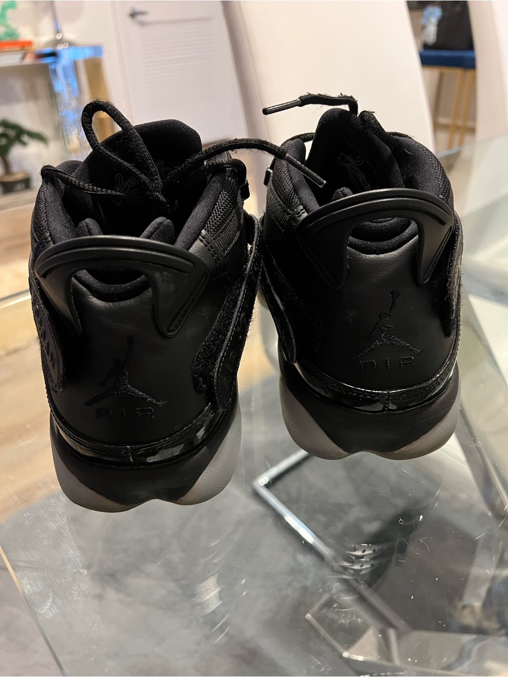 Jordan 6 Rings "Black Ice" sneakers in a black and white
No Box - Picture 4 of 8